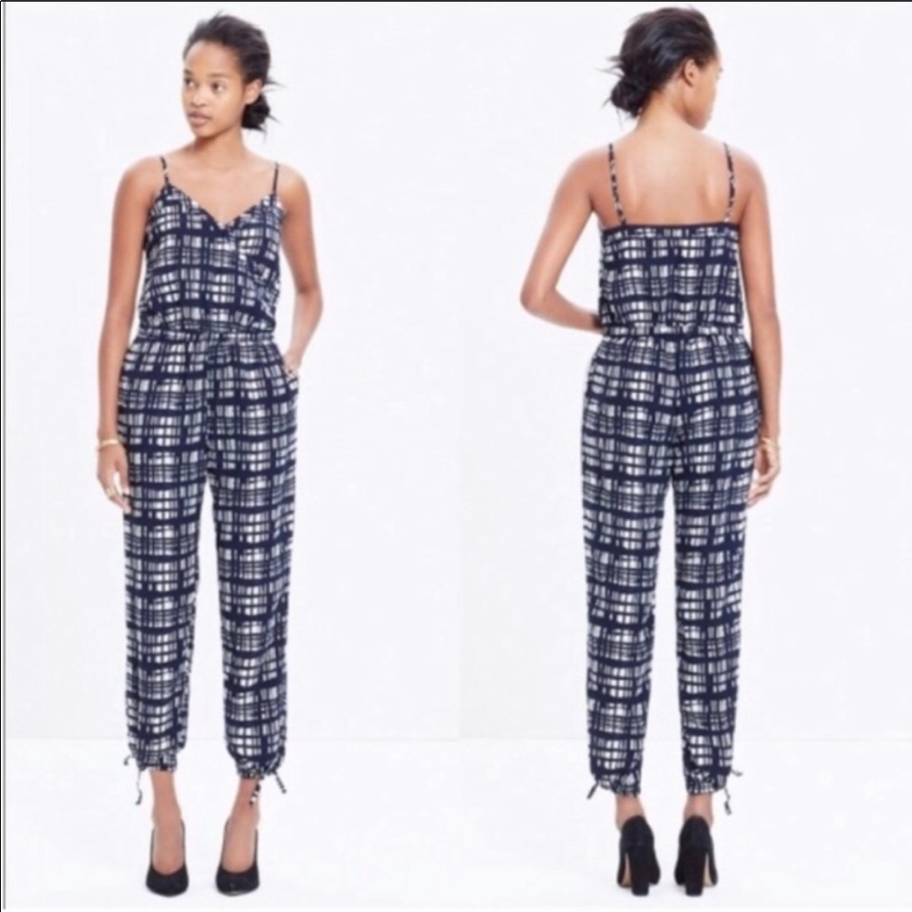 Madewell Jumpsuit with Geometric Print